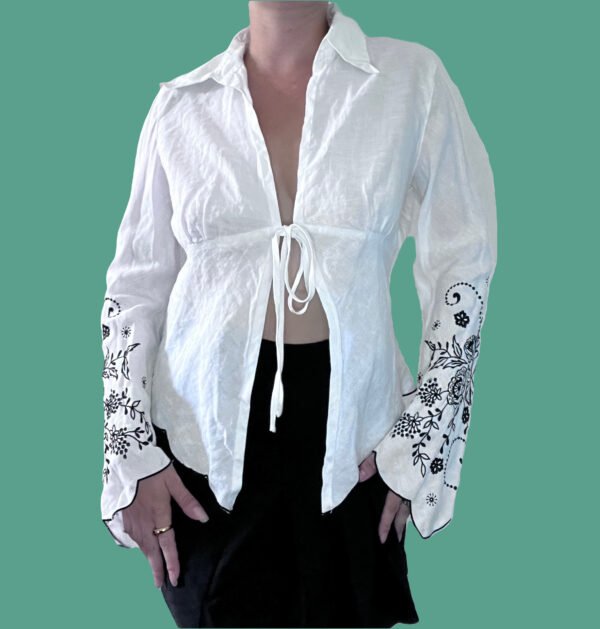 Blouse en lin - Taille S - Image 4